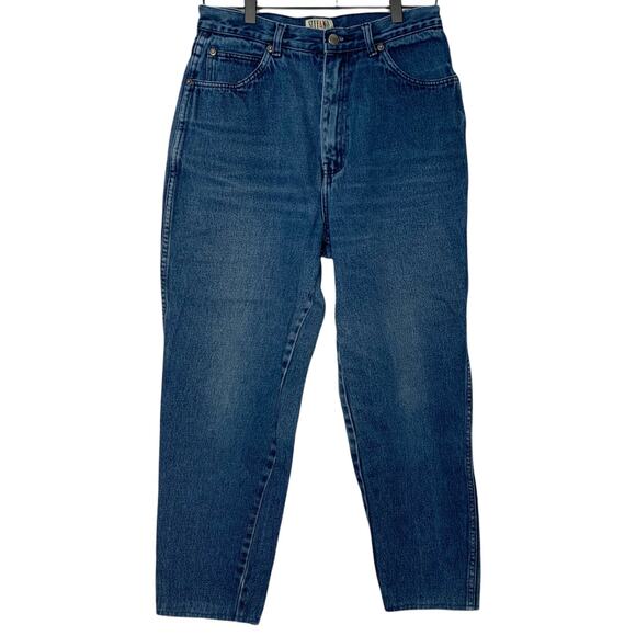 Vintage 90s Stefano International medium wash high rise mom jeans SZ 29 - Picture 1 of 6